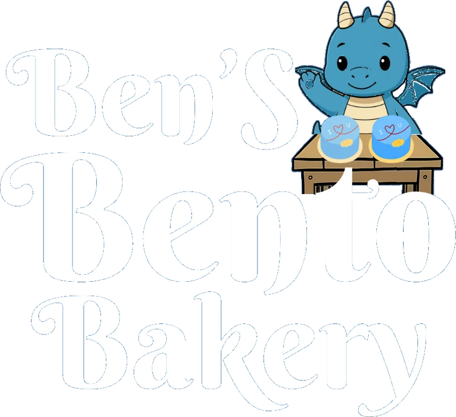 Ben's Bento Bakery — Blueberry Ben with two bento cakes